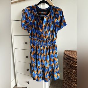 Anthropologie Somerset Mini Dress Velvet Edition